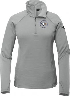 The North Face Ladies Mountain Peaks 1/4-Zip Fleece, Mid Grey